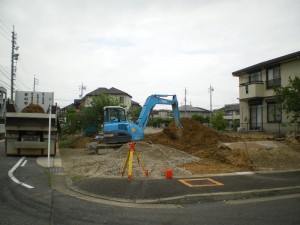 緑区鎌倉台の家現場