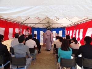 昭和区での地鎮祭