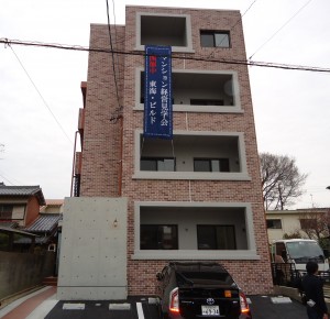 昭和区　川名本町にて賃貸マンション完成