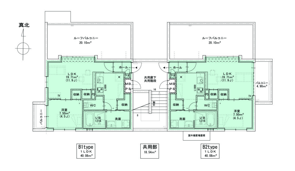 宮下Ｍ-３階平面図HP用