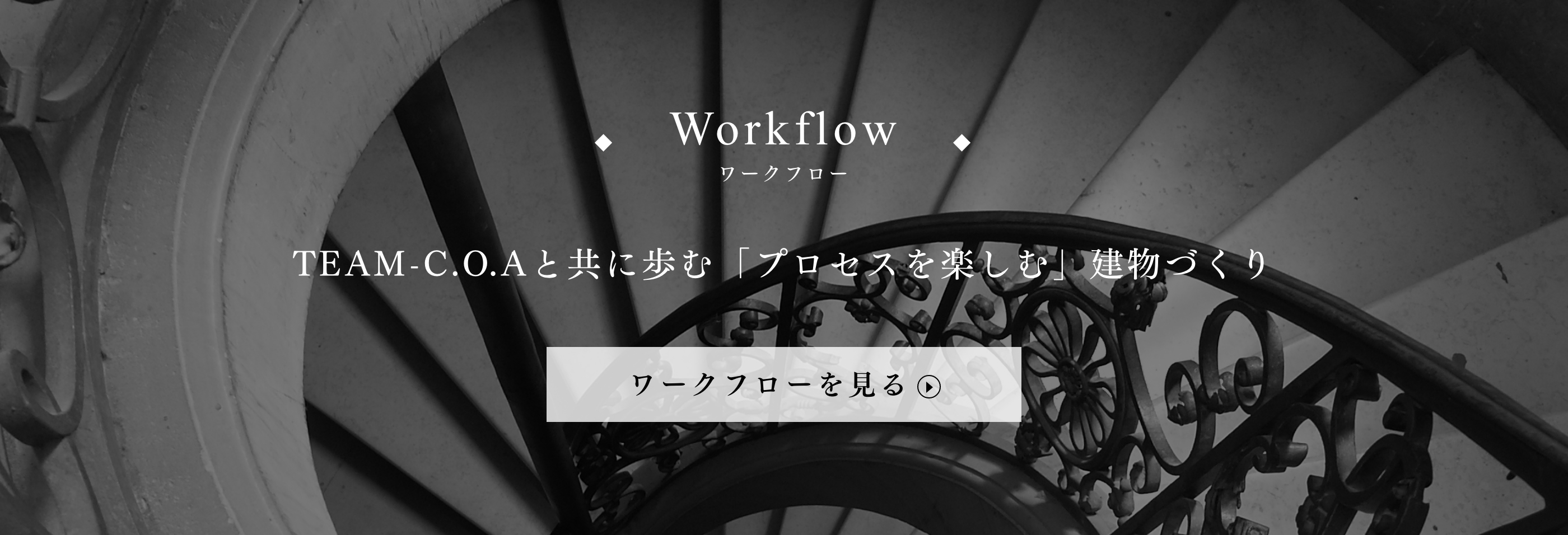 ワークフロー TEAM-C.O.Aと共に歩む「プロセスを楽しむ」建物づくり